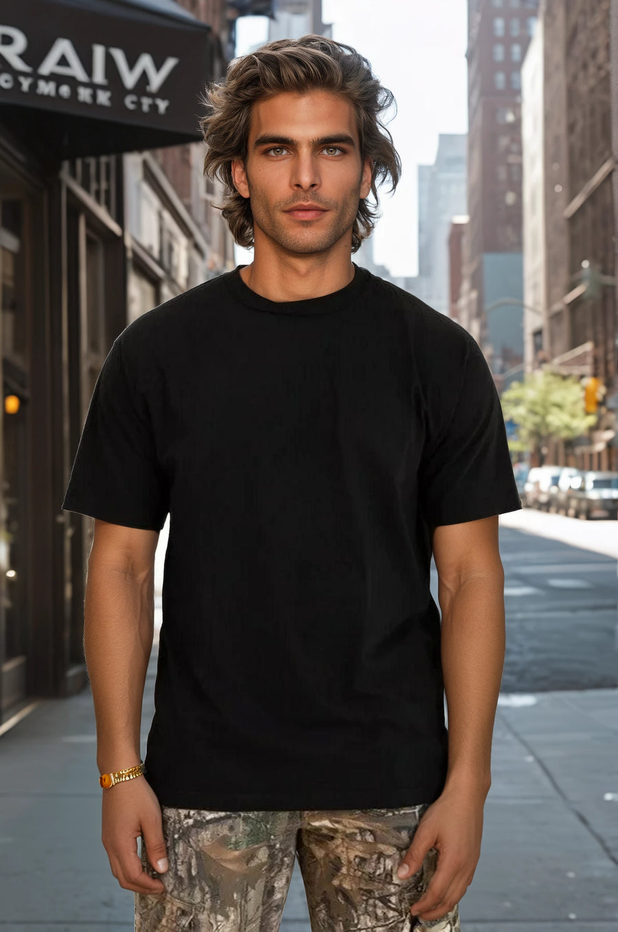 【oan】Def Damage Pigment Half-Sleeve T-Shirt Ironside The Heavy One 1601 | SpectraUSA