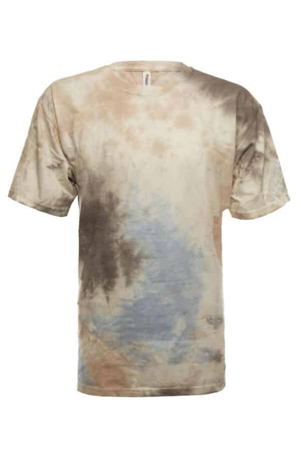 Tie Dye snow splash ring spun t-shirt by SpectraUSA