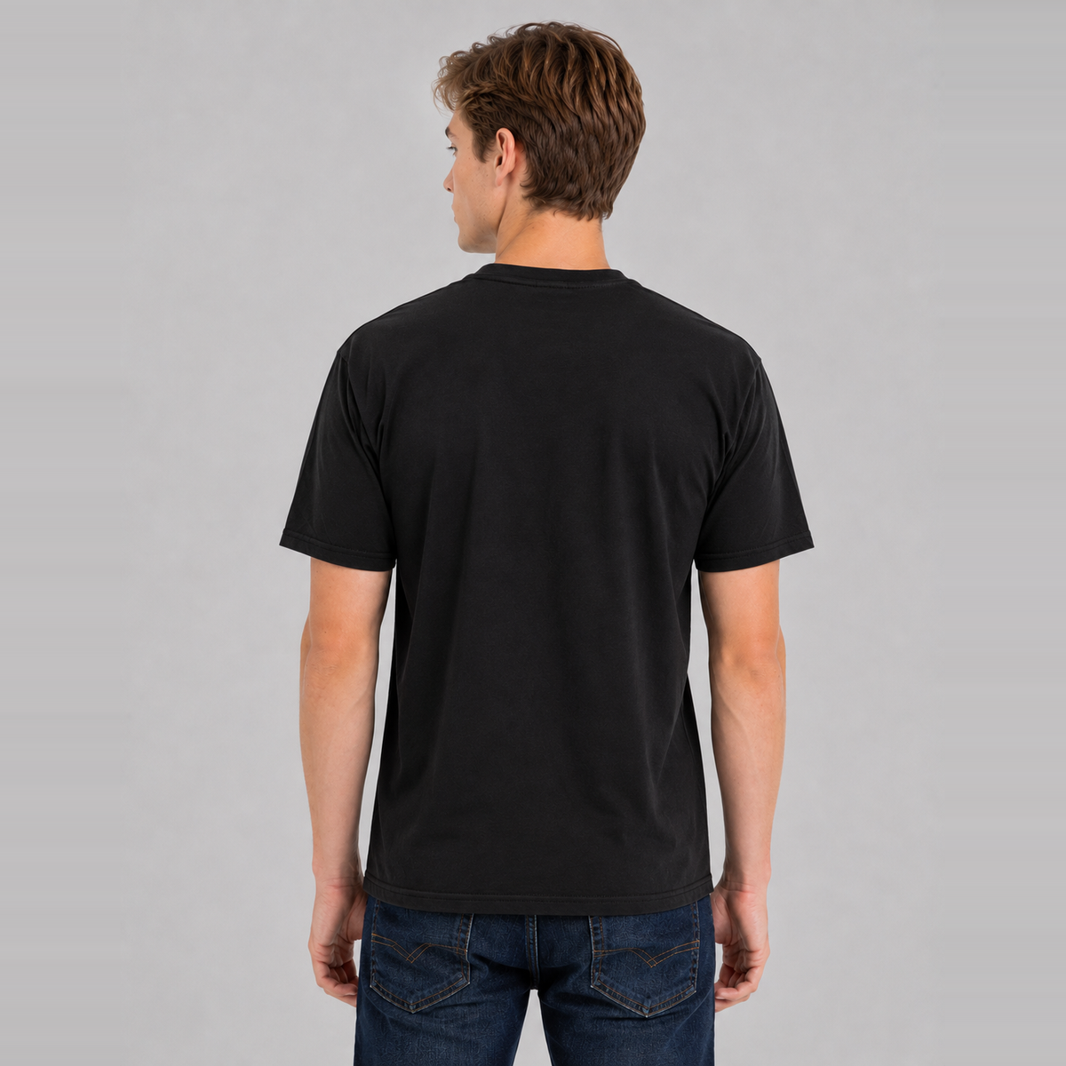 Retro Ring-Spun Crew Neck T-Shirt 2100 - 5 Pack
