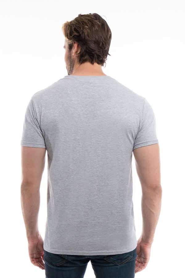 3100 Heather Grey 3100 Premium Blank Cotton Crew Neck T-Shirts by spectraUSA