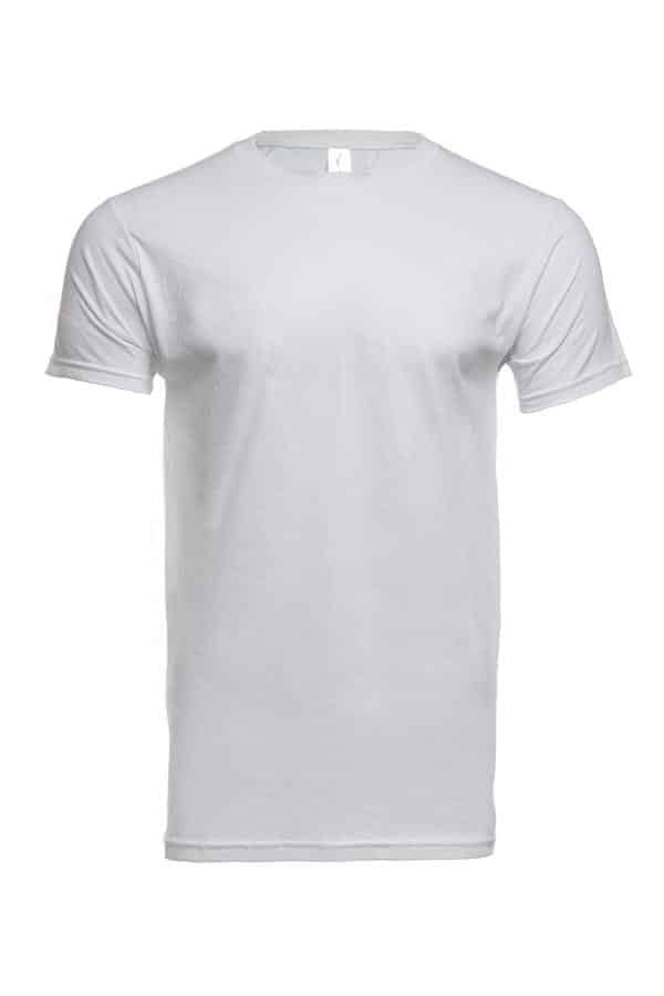 Premium Blank Cotton Crew Neck T-Shirts - frontView