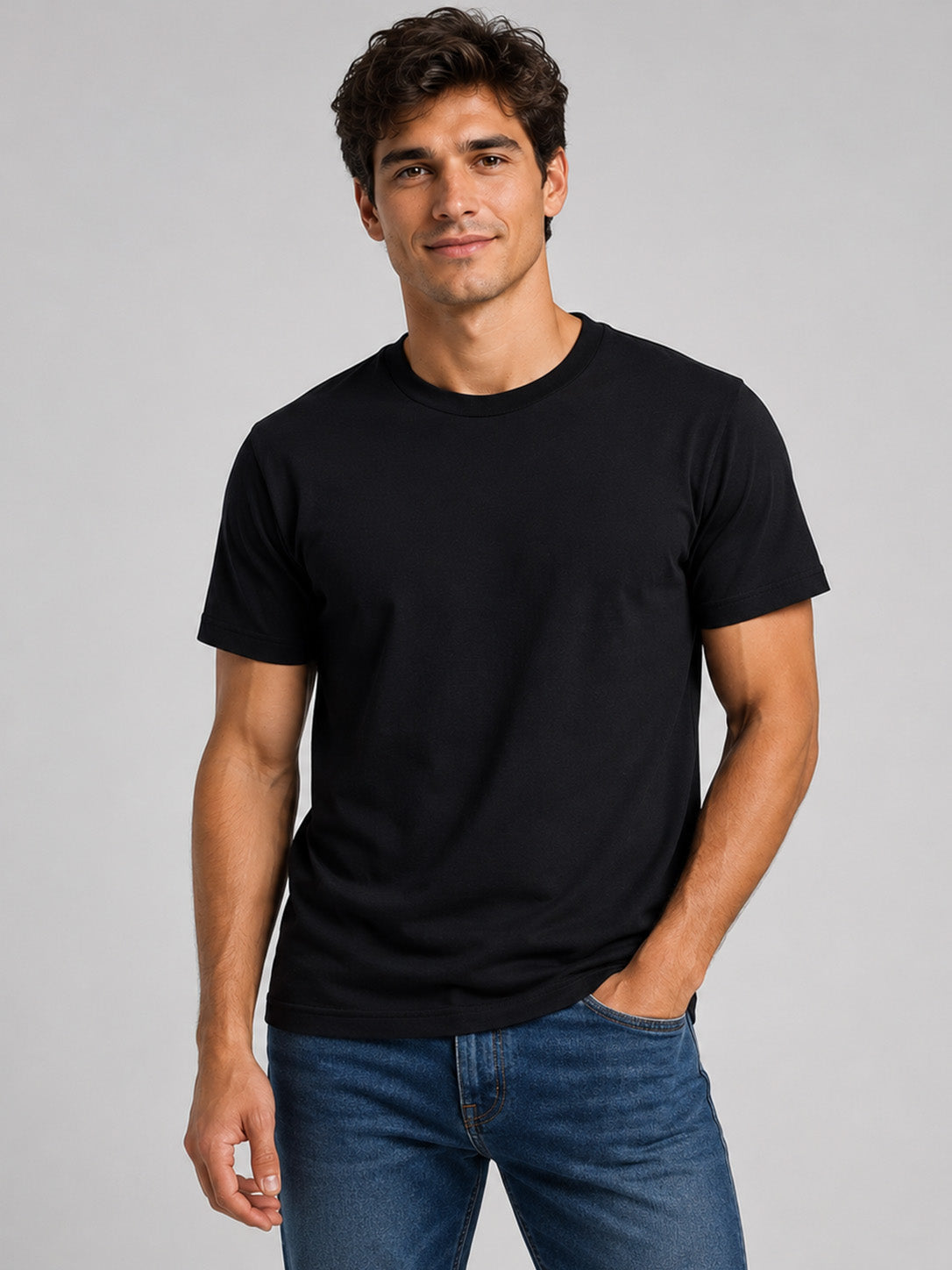 Cotton Perfection Crew Neck Tee 3100 - 5-Pack