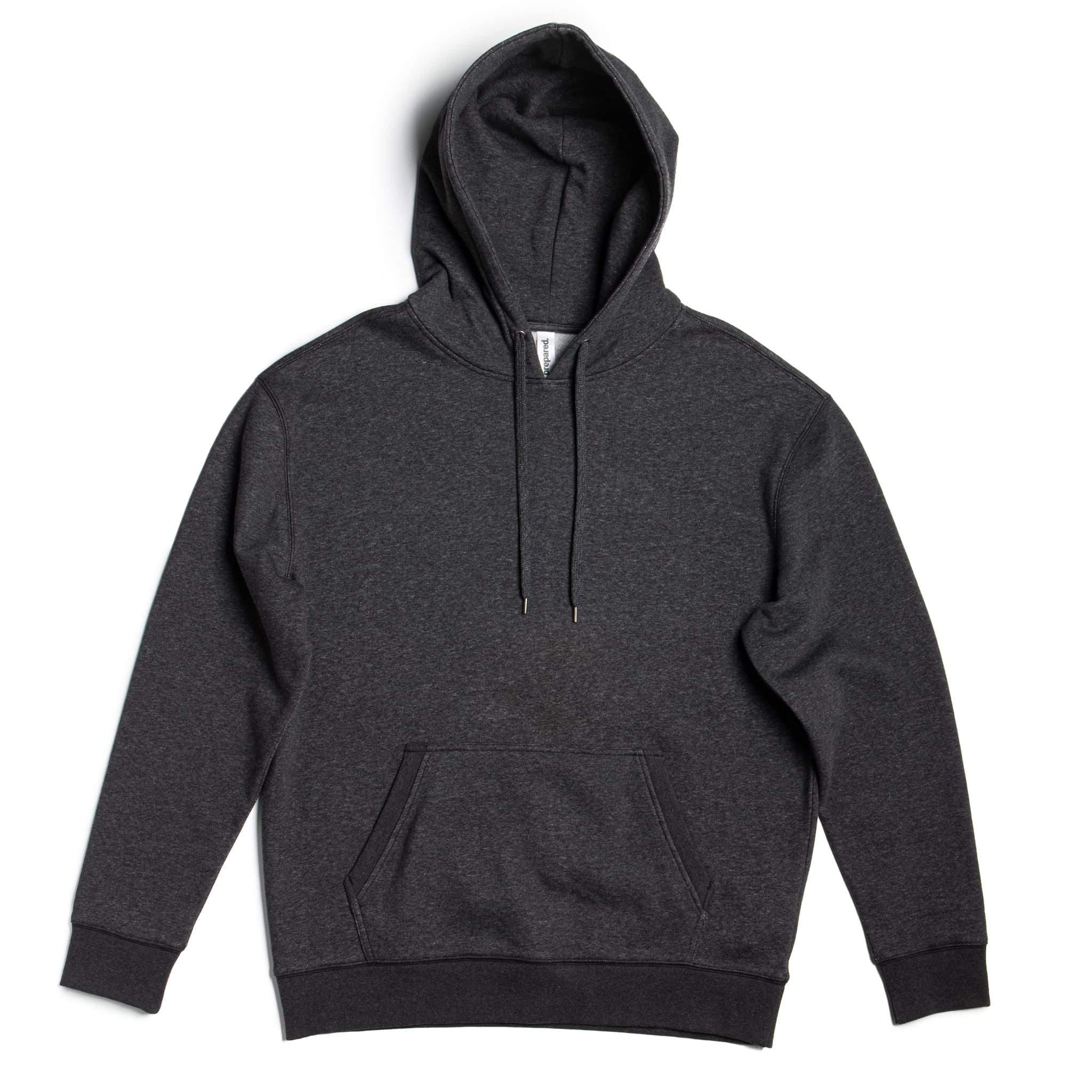 P2016-Mens-CHARCOAL-HEATHER SpectraUSA pullover hoodie Heavyweight Fleece 330 g 10oz