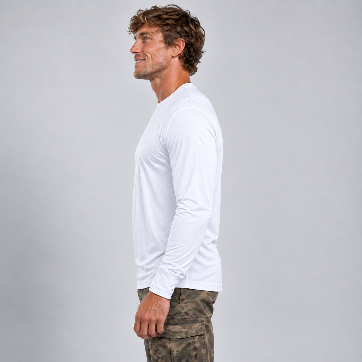 UPF 50 Performance Long-Sleeve Crew