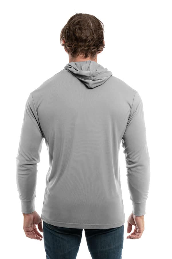 style UPFH100 metal UPF50 performance hoodie crew long sleeve t-shirt by spectrausa