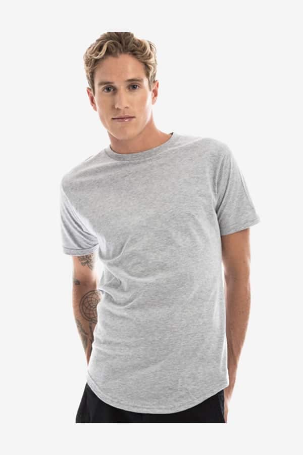 Introducing The 3030 Long Line Curved Hem Tee