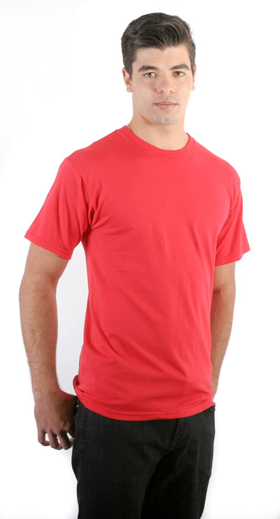 Retro Ring-Spun Crew Neck T-Shirt 2100