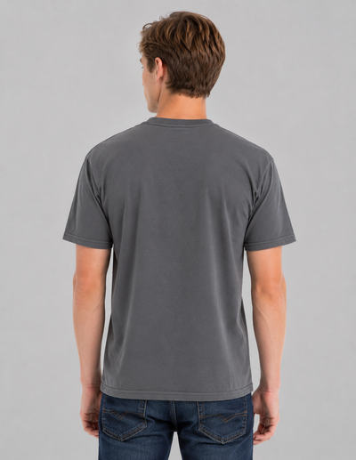 Retro Ring-Spun Crew Neck T-Shirt 2100