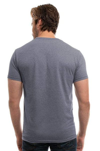 Graphite Heather 3050 SpectraUSA bi blend heathered T-Shirt by spectrausa