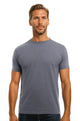 Graphite Heather 3050 SpectraUSA bi blend heathered T-Shirt by spectrausa