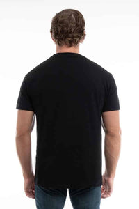 3100 _Black 3100 Premium Blank Cotton Crew Neck T-Shirts by spectraUSA