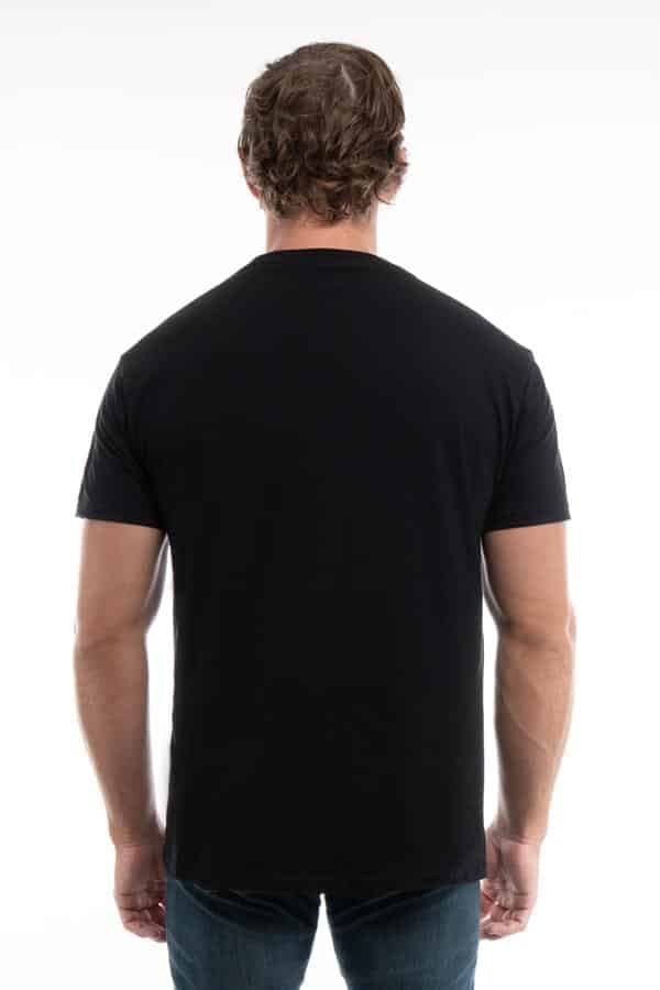 3100 _Black 3100 Premium Blank Cotton Crew Neck T-Shirts by spectraUSA