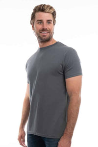 3100 Charcoal 3100 Premium Blank Cotton Crew Neck T-Shirts by spectraUSA