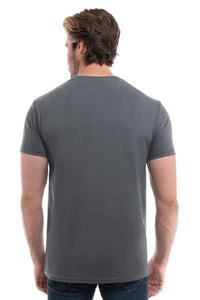 3100 Charcoal 3100 Premium Blank Cotton Crew Neck T-Shirts by spectraUSA