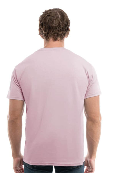 Lt Pink cotton t-shirt style 3100 by spectrausa ring spun