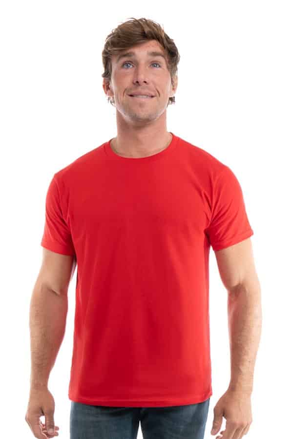 Red Cotton Perfection 3100 t-shirt by spectrausa
