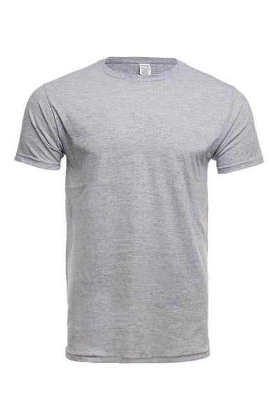 3100 HEather Grey 3100 Premium Blank Cotton Crew Neck T-Shirts by spectraUSA
