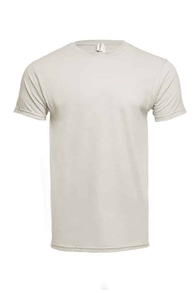 Natural cotton t-shirt style 3100 by spectrausa ring spun