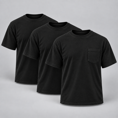 Pocket Perfection Cotton Tee - 3-Pack