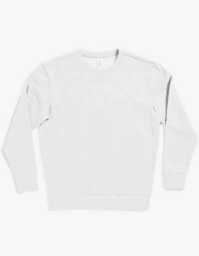 Midweight-Drop-Shoulder-Crew-Neck-Sweatshirt-WHITE P2006-Unisex-Midweight-Drop-Shoulder-Crew-Neck-Sweatshirt by spectrausa