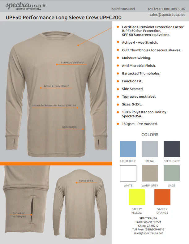 UPF 50 Performance Crew