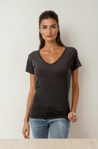 spectrausa-8650-wonder-vee-charcoal-heather- bi-blend tee