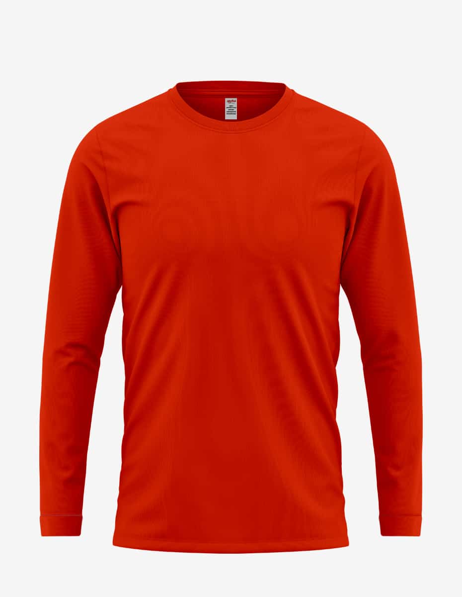 3055 red front, Long Sleeve T-Shirt