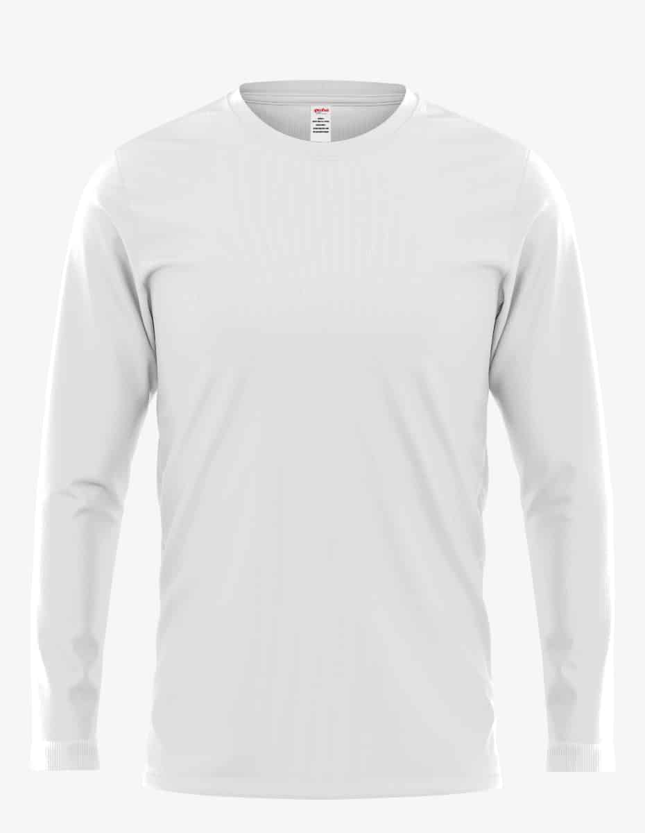3055pfd white front, Bulk Unisex Cotton Perfection Crew - PFD Tee