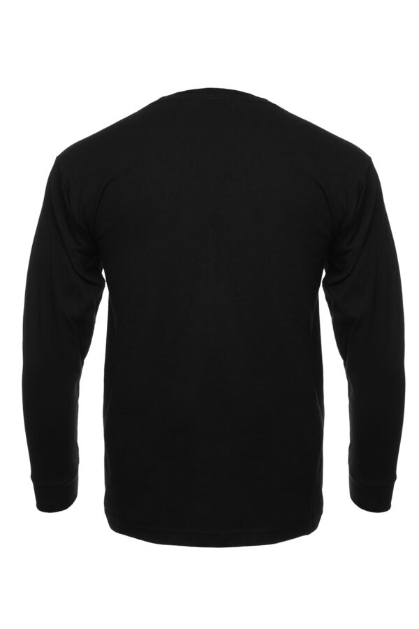 1304 Black Back Long Sleeve T-shirt