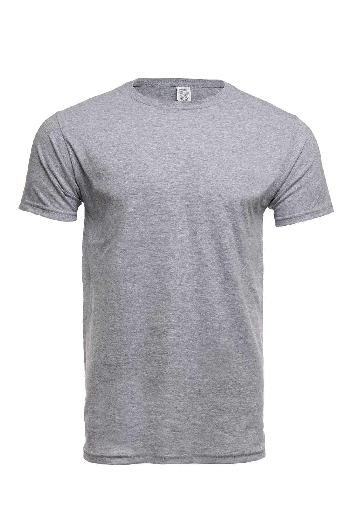3100 Heather Grey Front T-shirt