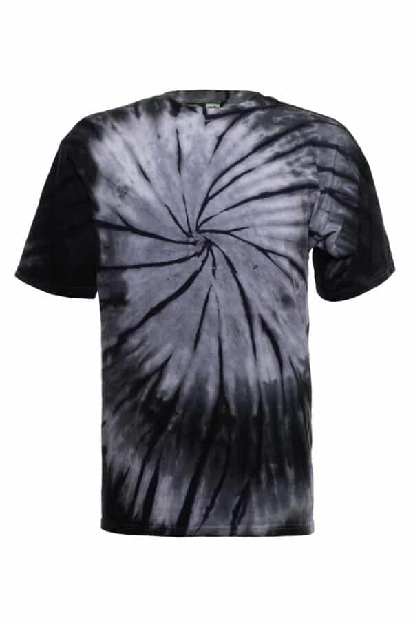 SPIRAL-Tie Dye charcoal t-shirt by SpectraUSA