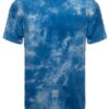 Tie Dye Cloudwash-Sky ring spun t-shirt by SpectraUSA