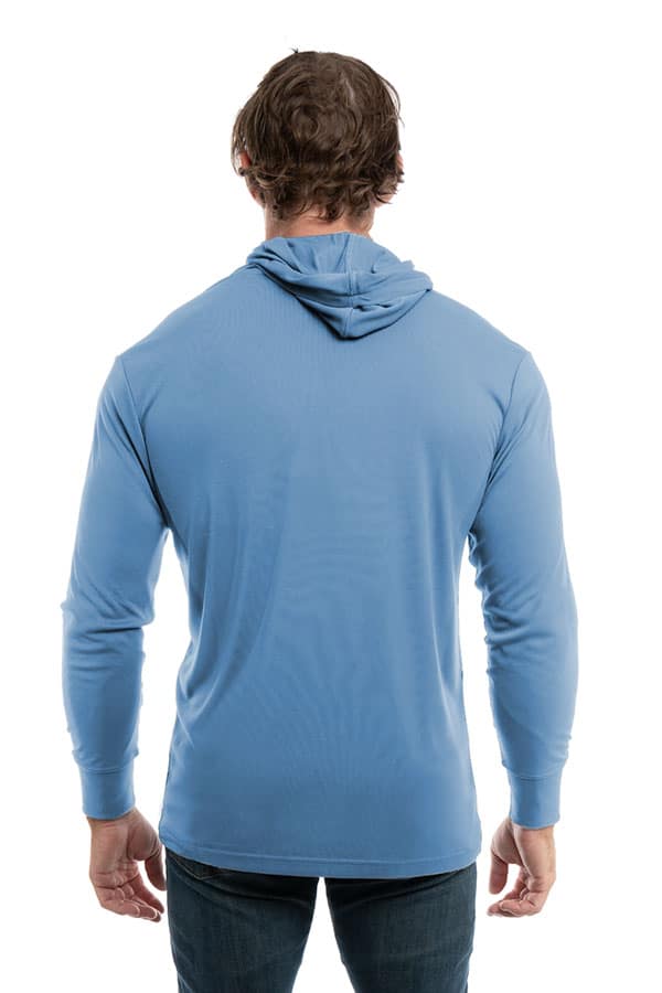 Wholesale Men's Zip Pullover Upf 50+ Sun Protection Long Sleeve