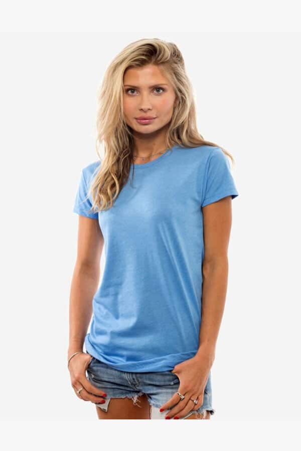 ladies crew neck t-shirt style 8600 by spectraUSA