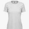 ladies crew neck t-shirt white by SpectraUSA style 8600