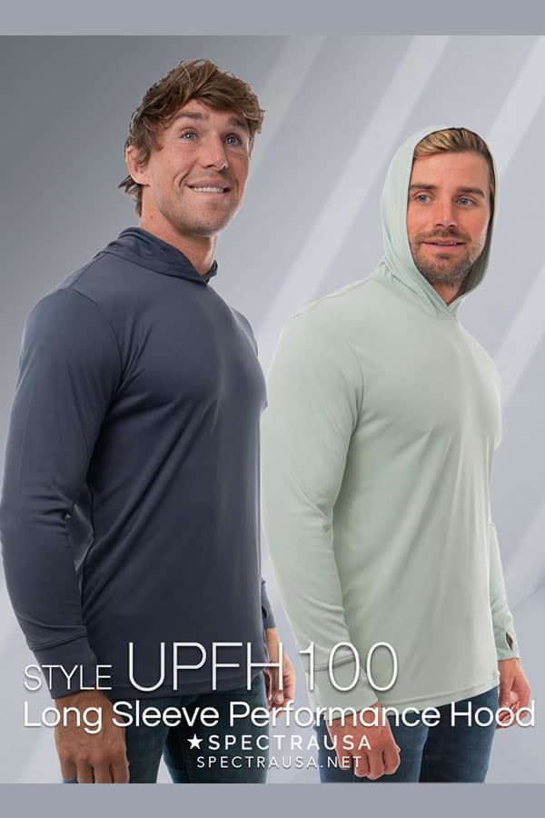 UPFH100 Hoodie (UPF50) - Blank Wholesale Tee Shirts & UPF 50 Bulk